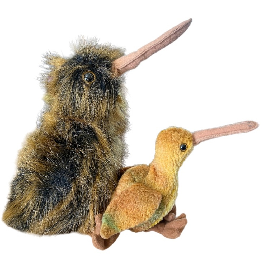 Ty Beanie Buddy and Beanie Baby Beak Kiwi Bird